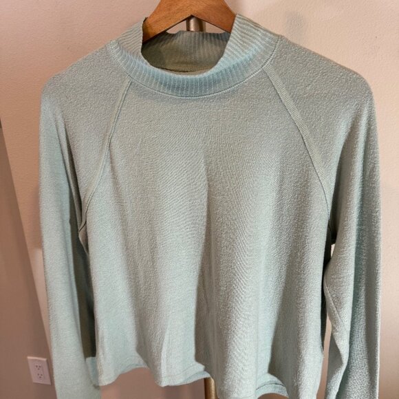 A&F Cozy Mock Neck Loose Knit Sweater Womens XS Abercrombie & fitch - Picture 3 of 8
